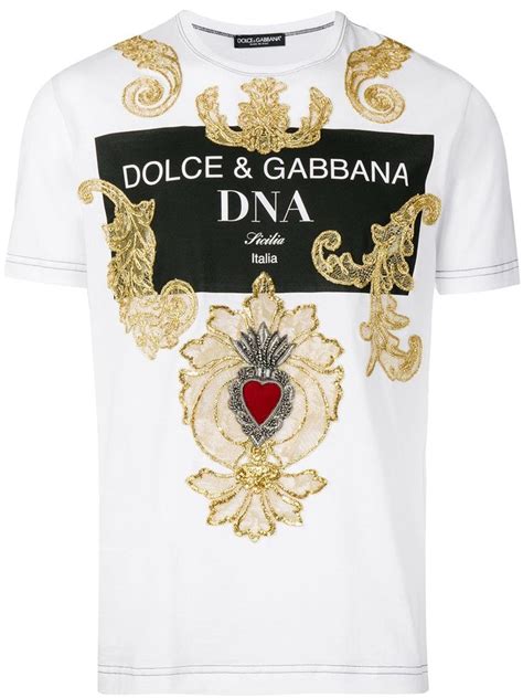 dolce gabbana t shirt king|dolce & gabbana shirt men's.